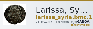 Larissa, Syria BMC Larissa 1 — CANOA