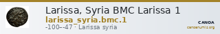 Larissa, Syria BMC Larissa 1 — CANOA