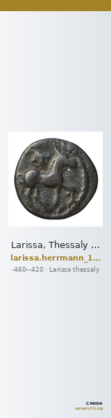 Larissa, Thessaly Herrmann 1925 p. 10, II.bα — CANOA