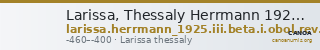 Larissa, Thessaly Herrmann 1925 p. 23, IIIβ I, rev. I — CANOA