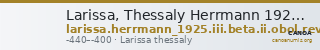 Larissa, Thessaly Herrmann 1925 p. 23, IIIβ II, rev. I — CANOA