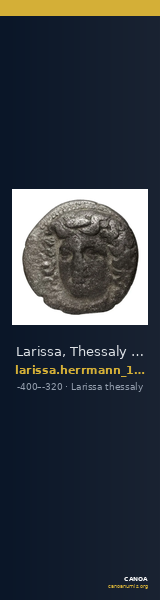 Larissa, Thessaly Herrmann 1925 VII.a-c, i-q — CANOA