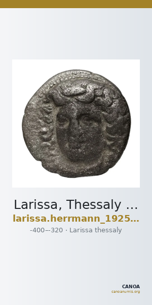 Larissa, Thessaly Herrmann 1925 VII.a-c, i-q — CANOA