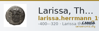 Larissa, Thessaly Herrmann 1925 VII.a-c, i-q — CANOA