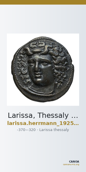 Larissa, Thessaly Herrmann 1925 VII.g-h — CANOA