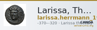 Larissa, Thessaly Herrmann 1925 VII.g-h — CANOA