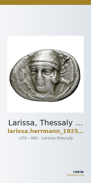 Larissa, Thessaly Herrmann 1925 VIII — CANOA