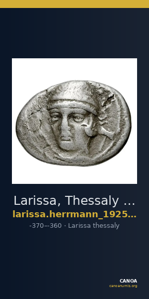 Larissa, Thessaly Herrmann 1925 VIII — CANOA