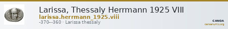 Larissa, Thessaly Herrmann 1925 VIII — CANOA