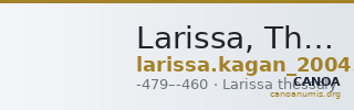 Larissa, Thessaly Kagan 2004 pl. 1,5 — CANOA