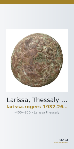 Larissa, Thessaly Rogers 1932 269-281 — CANOA