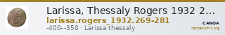 Larissa, Thessaly Rogers 1932 269-281 — CANOA