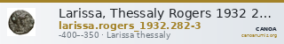 Larissa, Thessaly Rogers 1932 282-283 — CANOA