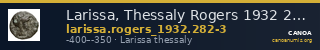 Larissa, Thessaly Rogers 1932 282-283 — CANOA