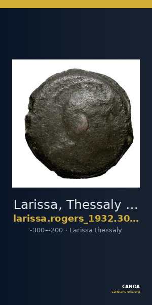 Larissa, Thessaly Rogers 1932 306-308a — CANOA