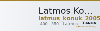 Latmos Konuk 2005 B — CANOA