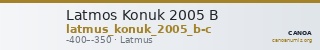Latmos Konuk 2005 B — CANOA
