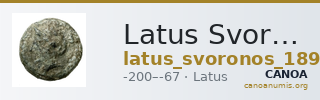 Latus Svoronos 1890 (1972) 3 — CANOA
