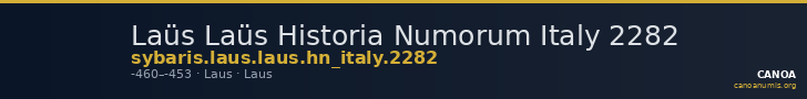 Laüs Laüs Historia Numorum Italy 2282 — CANOA