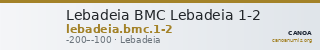 Lebadeia BMC Lebadeia 1-2 — CANOA