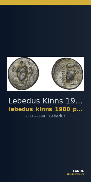 Lebedus Kinns 1980 Period I, AE 5 — CANOA