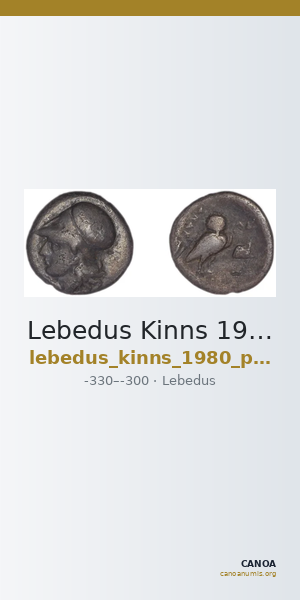Lebedus Kinns 1980 Period I, AR IA — CANOA