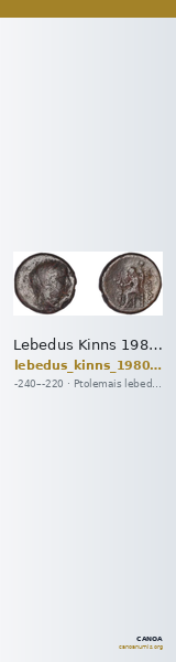 Lebedus Kinns 1980 Period II, AE 7 — CANOA