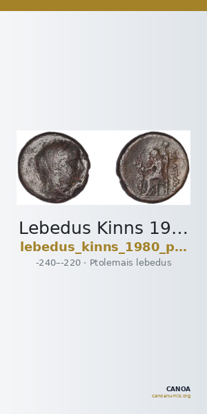 Lebedus Kinns 1980 Period II, AE 7 — CANOA