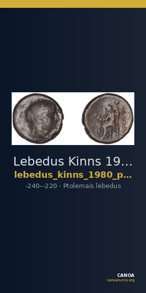 Lebedus Kinns 1980 Period II, AE 7 — CANOA