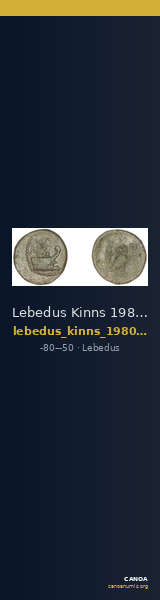 Lebedus Kinns 1980 Period III, AE 11 — CANOA