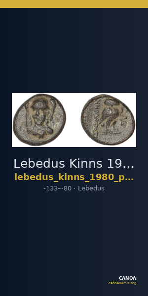 Lebedus Kinns 1980 Period III, AE 5 — CANOA