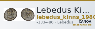 Lebedus Kinns 1980 Period III, AE 5 — CANOA