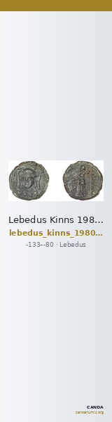Lebedus Kinns 1980 Period III, AE 8 — CANOA