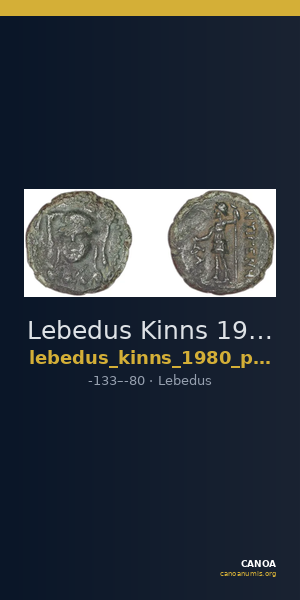Lebedus Kinns 1980 Period III, AE 8 — CANOA
