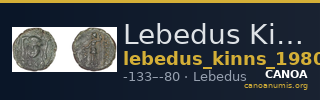 Lebedus Kinns 1980 Period III, AE 8 — CANOA