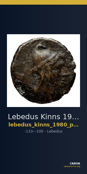 Lebedus Kinns 1980 Period III, AE 9 — CANOA