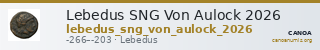 Lebedus SNG Von Aulock 2026 — CANOA