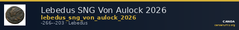 Lebedus SNG Von Aulock 2026 — CANOA