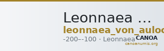 Leonnaea Von Aulock 1980 596 — CANOA