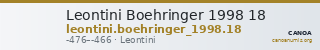 Leontini Boehringer 1998 18 — CANOA