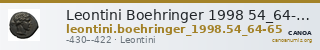 Leontini Boehringer 1998 54_64-65 — CANOA