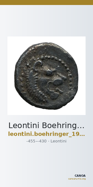 Leontini Boehringer 1998 59 — CANOA
