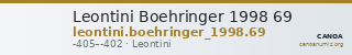 Leontini Boehringer 1998 69 — CANOA