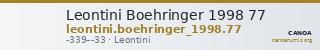 Leontini Boehringer 1998 77 — CANOA