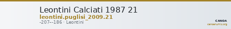 Leontini Calciati 1987 21 — CANOA