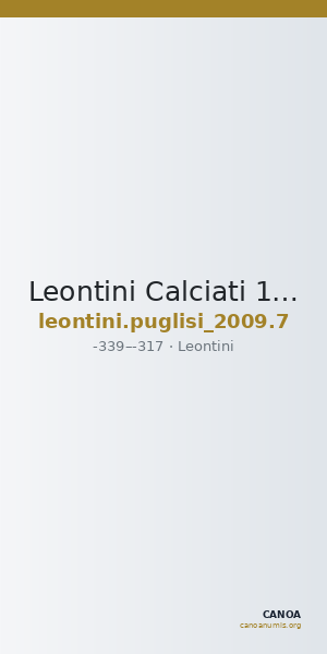 Leontini Calciati 1987 7 — CANOA