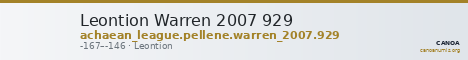 Leontion Warren 2007 929 — CANOA