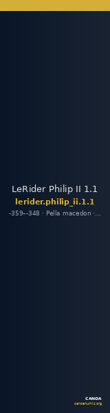 LeRider Philip II 1.1 — CANOA