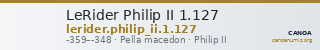 LeRider Philip II 1.127 — CANOA