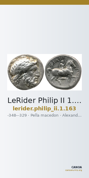 LeRider Philip II 1.163 — CANOA